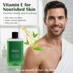 Buttr Green Tea Shower Gel – 250ml | With Aloe Vera & Vitamin E | Body Wash and Shower Gel for Women and Men - 250ml | Soap-Free Bodywash