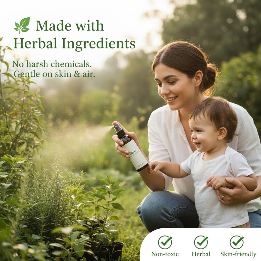 Buttr Adventures in the Backyard Mosquito Repellent Spray, Hydrating and Protective Outdoor Mist.