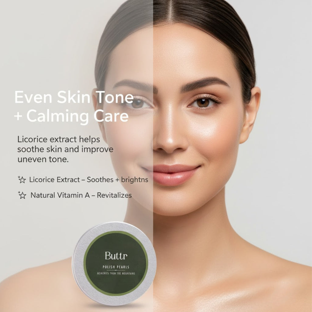 Buttr Polish Pearls - Memories From The Mountains, Premium Body Polish (80g)