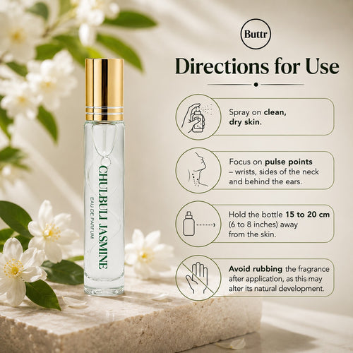 Buttr Chulbuli Jasmine Eau De Parfum for Women – 10ml