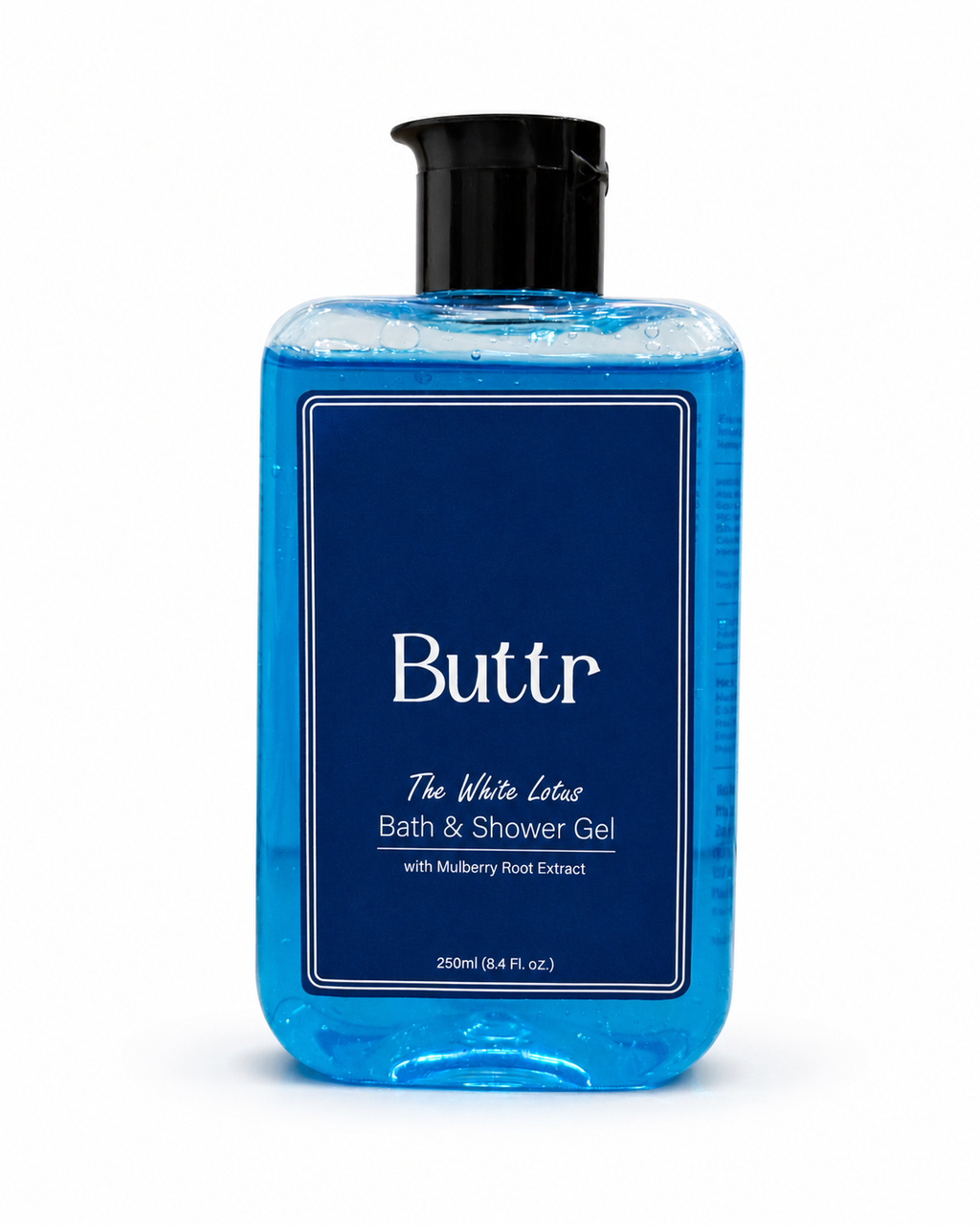 Buttr Mulberry Shower Gel with Aloe Vera & Vitamin E – Soap-Free Body Wash for Hydrated, Soft & Radiant Skin, Gentle Daily Bath & Shower Gel for Men & Women, 250ml.
