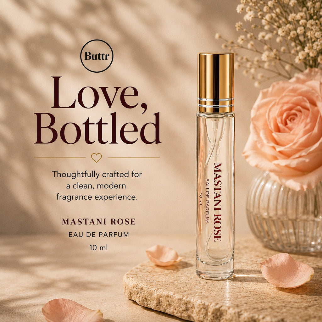 Buttr Mastani Rose Eau De Parfum for Women – 10ml