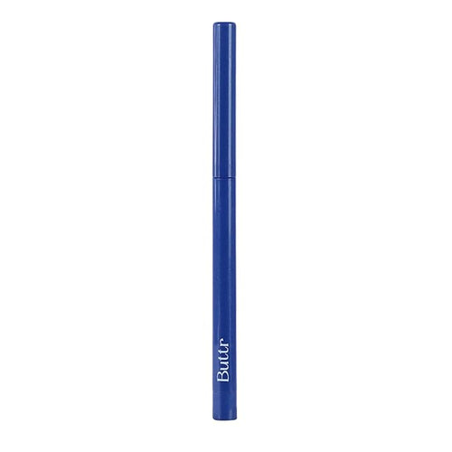 Buttr Blue Velvet Eyeliner delivers long-lasting waterproof color with smooth application for bold defined eyes.