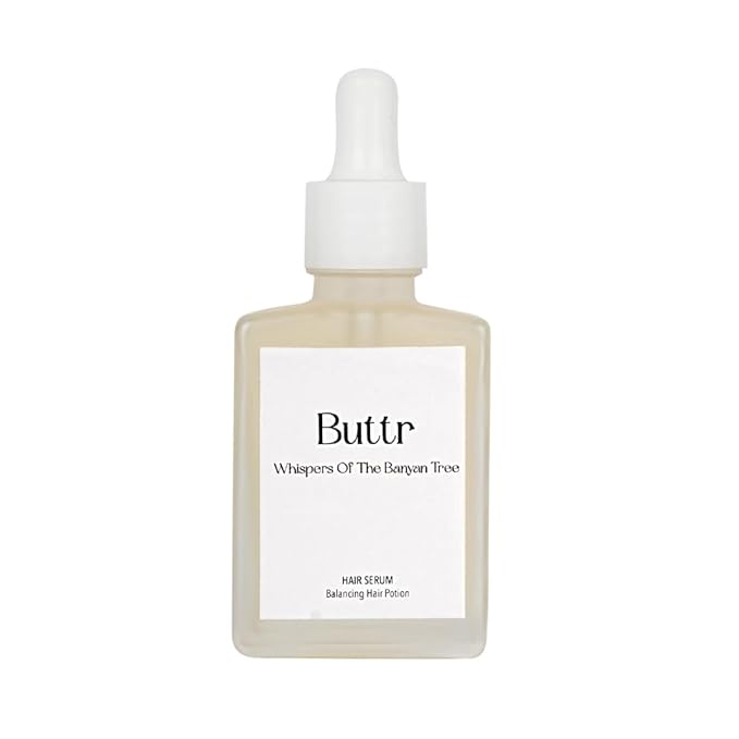 Buttr Balancing Hair Serum with Neem and Basil Extracts for Oil Control and Healthy Scalp