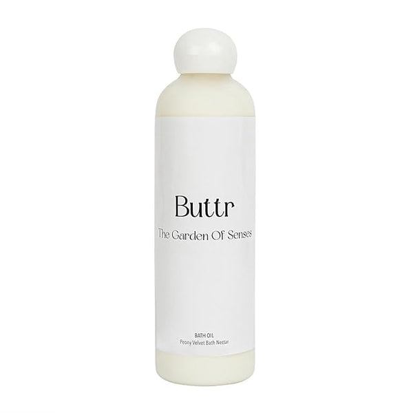 Buttr Oil Infused Body Wash | Floral Peony, Vitamin E, Aloe Vera, Coconut & Sweet Almond Oil | Hydrating & Nourishing Body Wash | 250ml