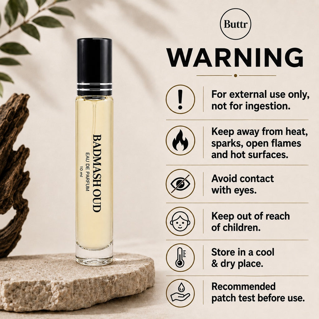 Buttr Badmash Oud Eau De Parfum – 10ml