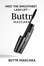 Buttr Waterproof Mascara Black | 24H Long-Lasting Smudge-Proof Formula | Volumizing, Curling & Lengthening Mascara for Women | 7 ml