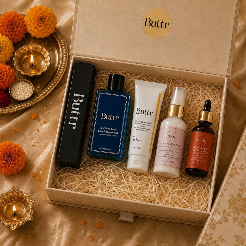 Buttr Diwali Skincare & Wellness Gift Hamper For Her