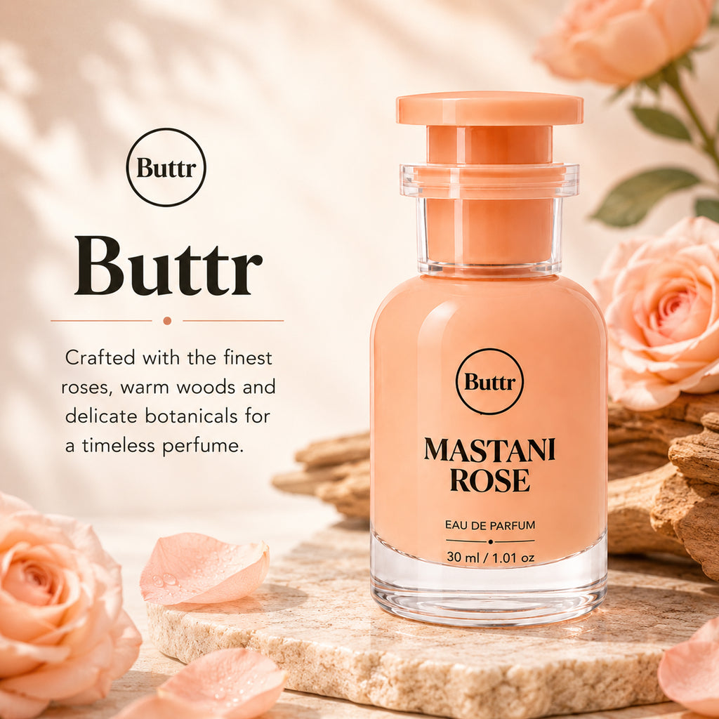 Buttr Mastani Rose Eau De Parfum for Women – 30ml