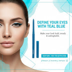 Buttr Teal Blue Eyeliner Pencil | Waterproof & Smudge-Proof | Bold Pigment | Long-Lasting Eye Kajal | The Hidden Sanctuary