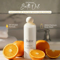 Buttr Bath Oil – Mandarin + Myrrh | Oil-Infused Body Wash & Moisturiser | 250ml | The Hidden Sanctuary