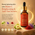 Buttr Brightening & Anti Tan Serum with SPF 30 |  Kakadu Plum, Bakuchiol & Saffron | For All Skin  Types | 30ml