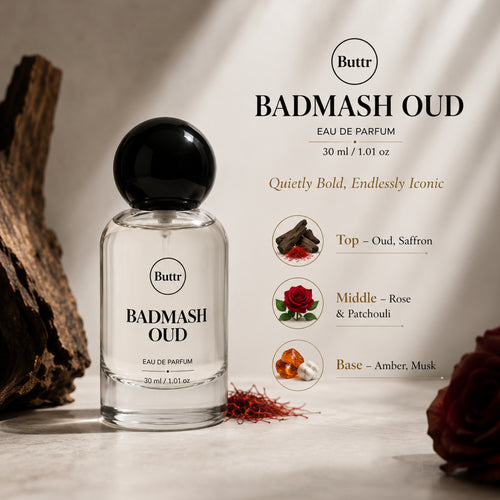 Buttr Badmash Oud Eau De Parfum – 30ml