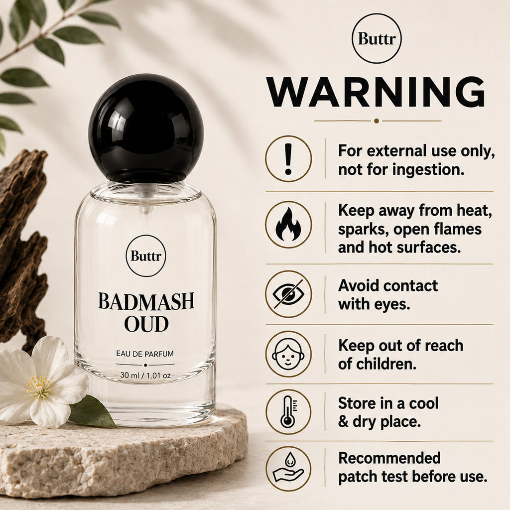 Buttr Badmash Oud Eau De Parfum – 30ml