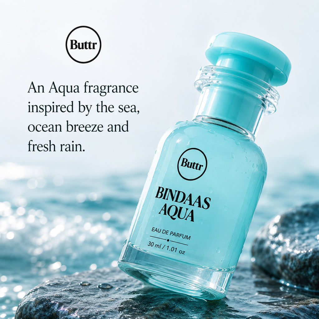 Buttr Bindaas Aqua Eau De Parfum – 30ml