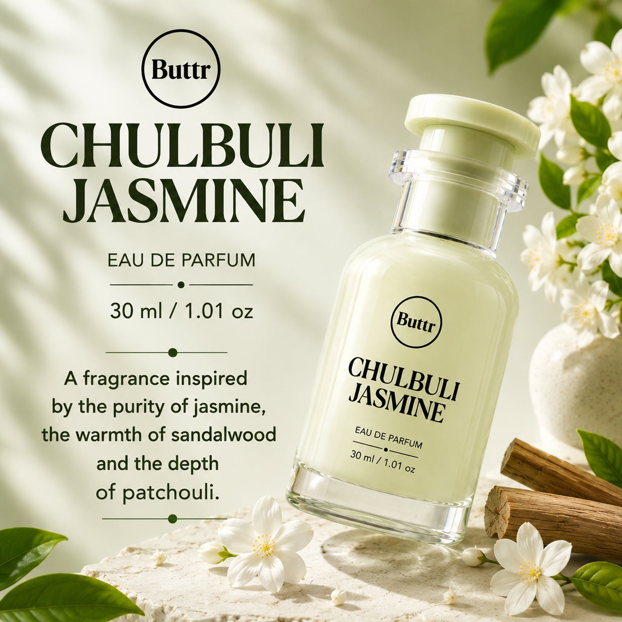 Buttr Chulbuli Jasmine Eau De Parfum for Women – 30ml